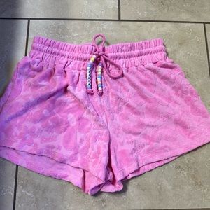 Barbie velour shorts NEW